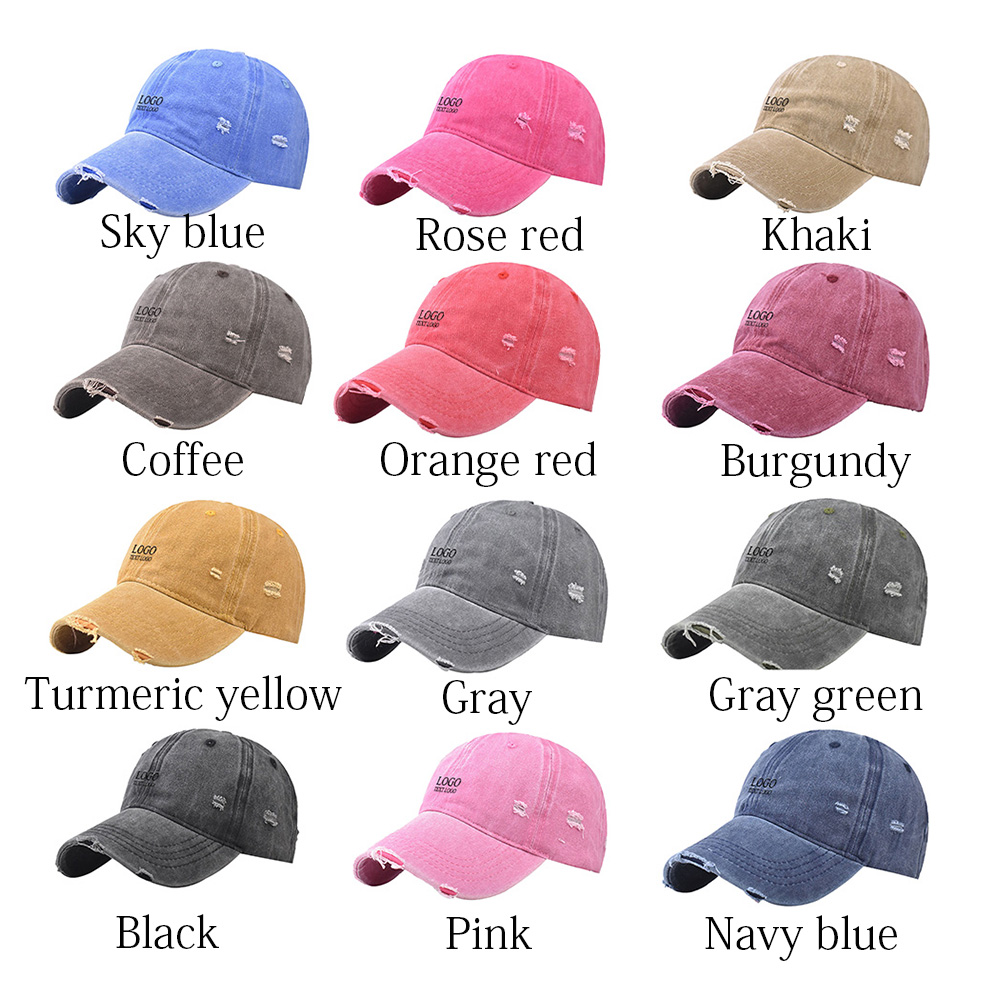 Ripped Distressed Custom Hat