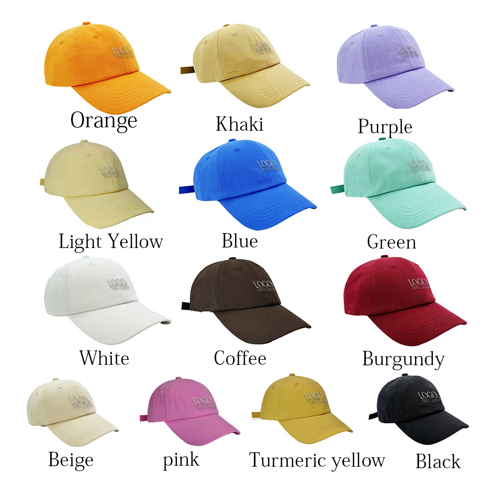 Simple Versatile Embroidery Custom Dad Hat