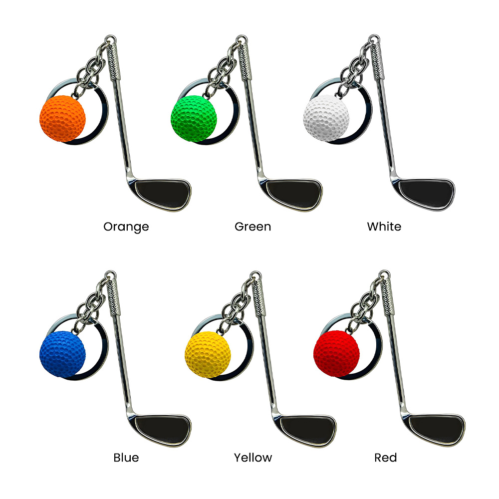 Custom Golf Clubs Keychains