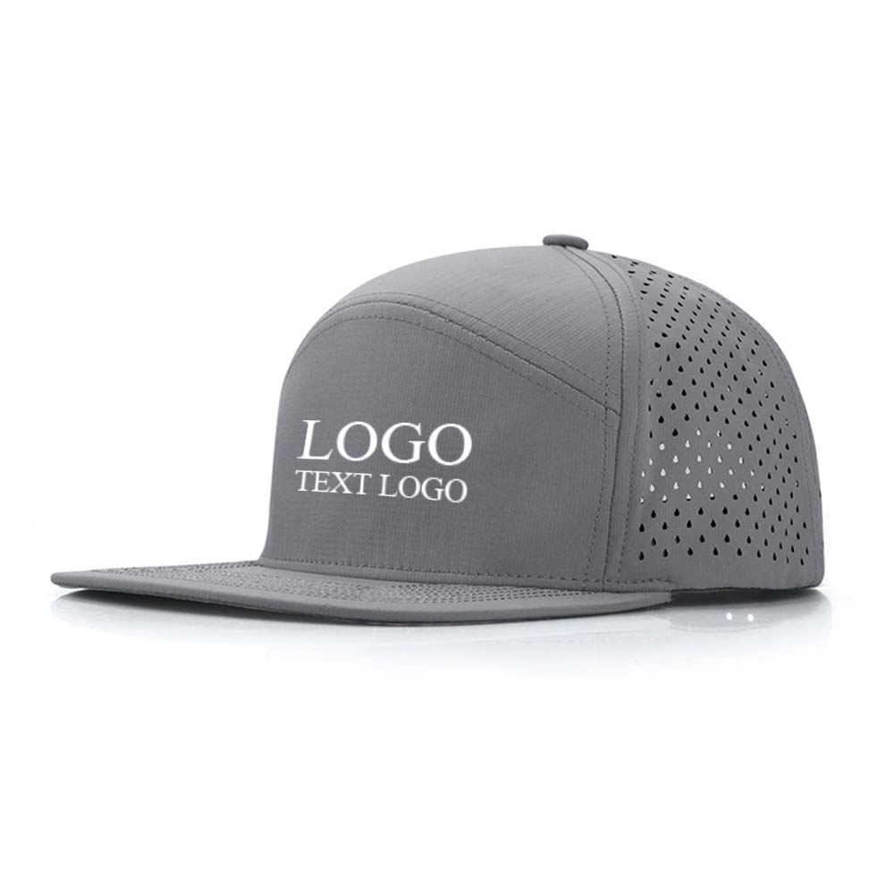 Hardtop Water-repellent Fabric Trucker Hat Dark Gray with logo