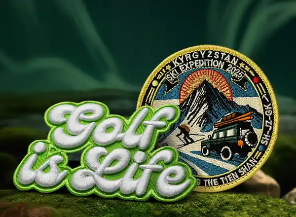 Premium Vibrant Custom Embroidered Patches