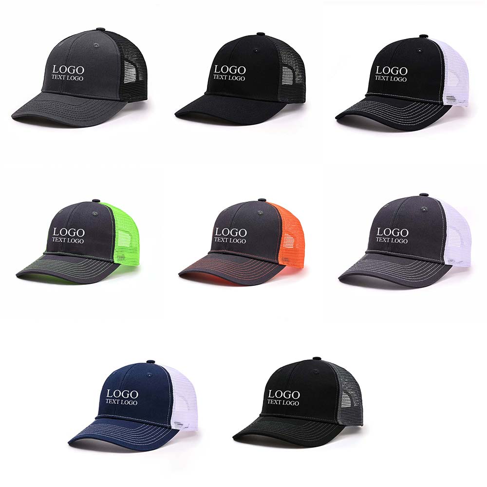 Hard Top Colorblock Trucker Hat