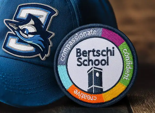 Vividly Custom Embroidery Patches on Hat Vividly Custom Embroidery Patches on Hat