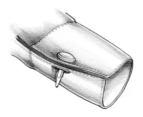 Rotate the tail vertically and remove it from back to front.