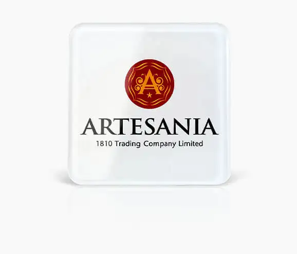 Custom Artesania Plastic Name Tag