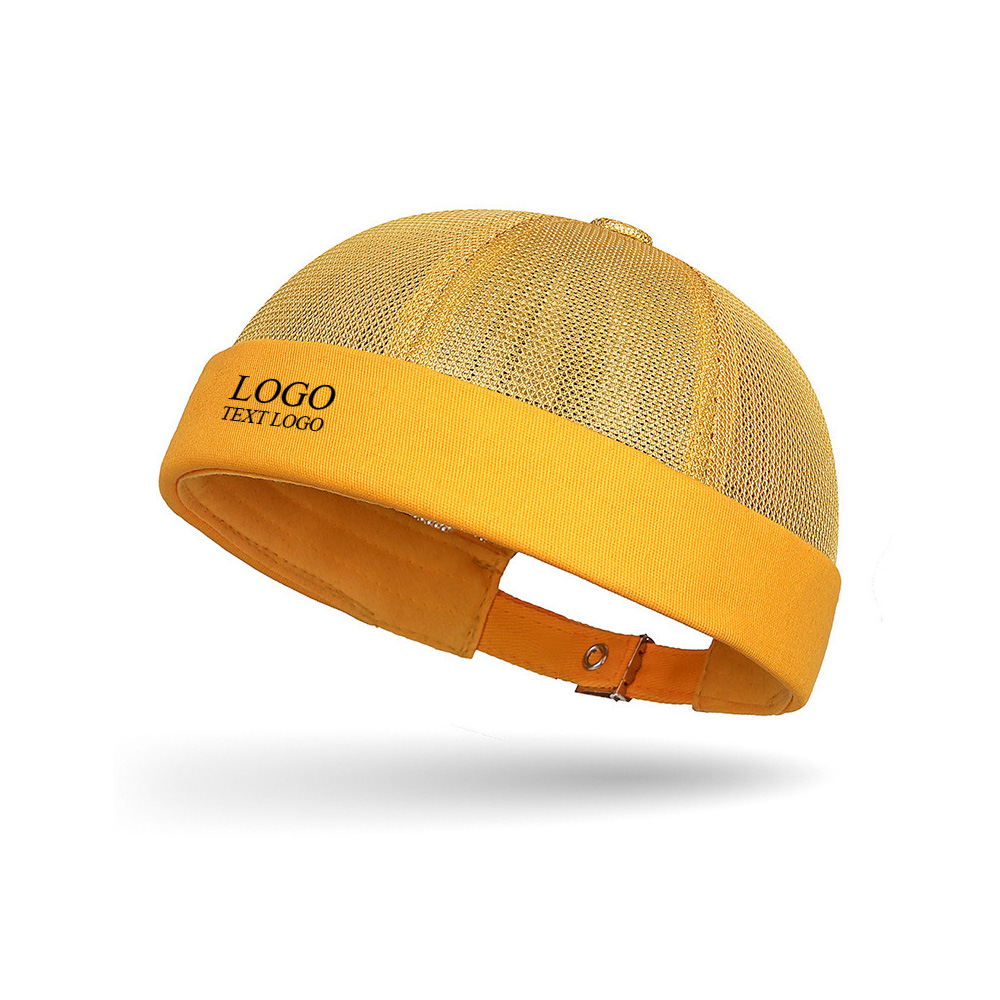 Custom Breathable Youth Hats with Logo Gold with Logo