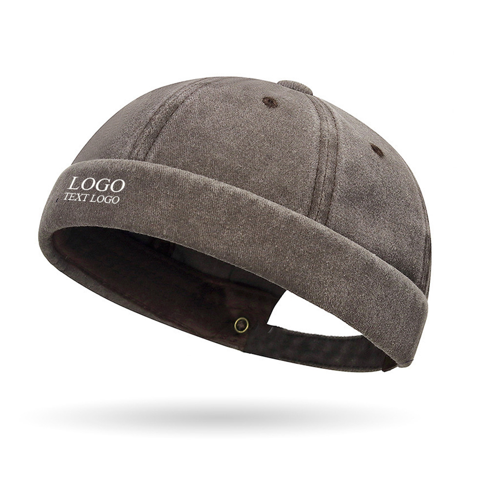 Custom Cotton Youth Hats with Name Coffee with Logo