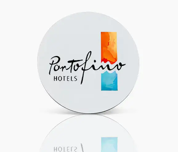 Custom Hotels Plastic Name Tag