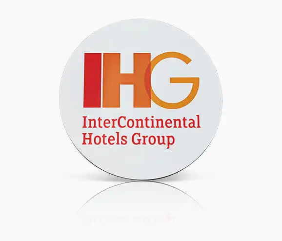Custom IHG Plastic Name Tag