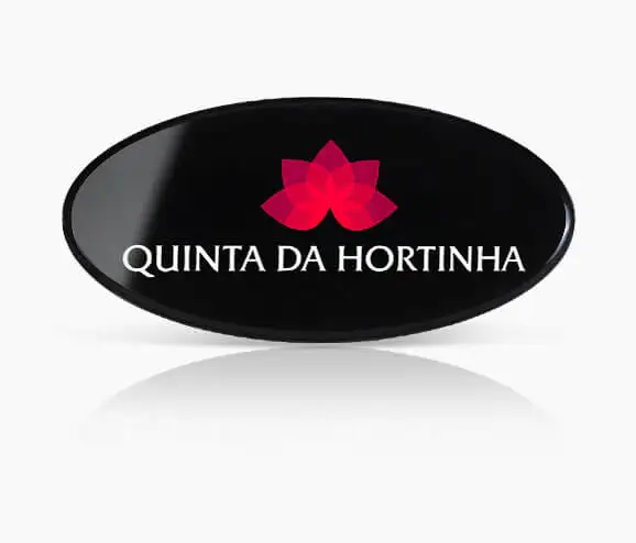 Custom Quinta Da Hortinha Plastic Name Tag