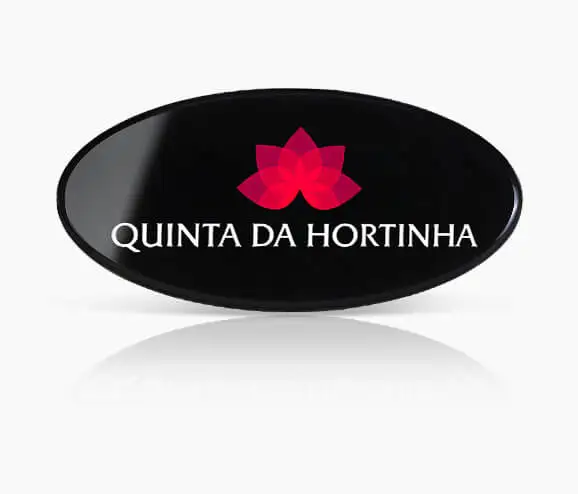 Custom Quinta Da Hortinha Plastic Name Tag