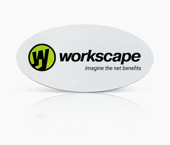 Custom Workscape Plastic Name Tag