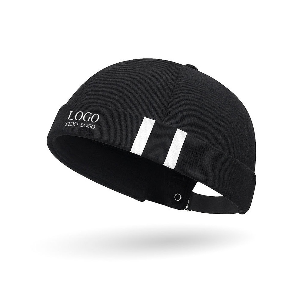 Custom Youth Hats Make an Elegant Gift Black with Logo