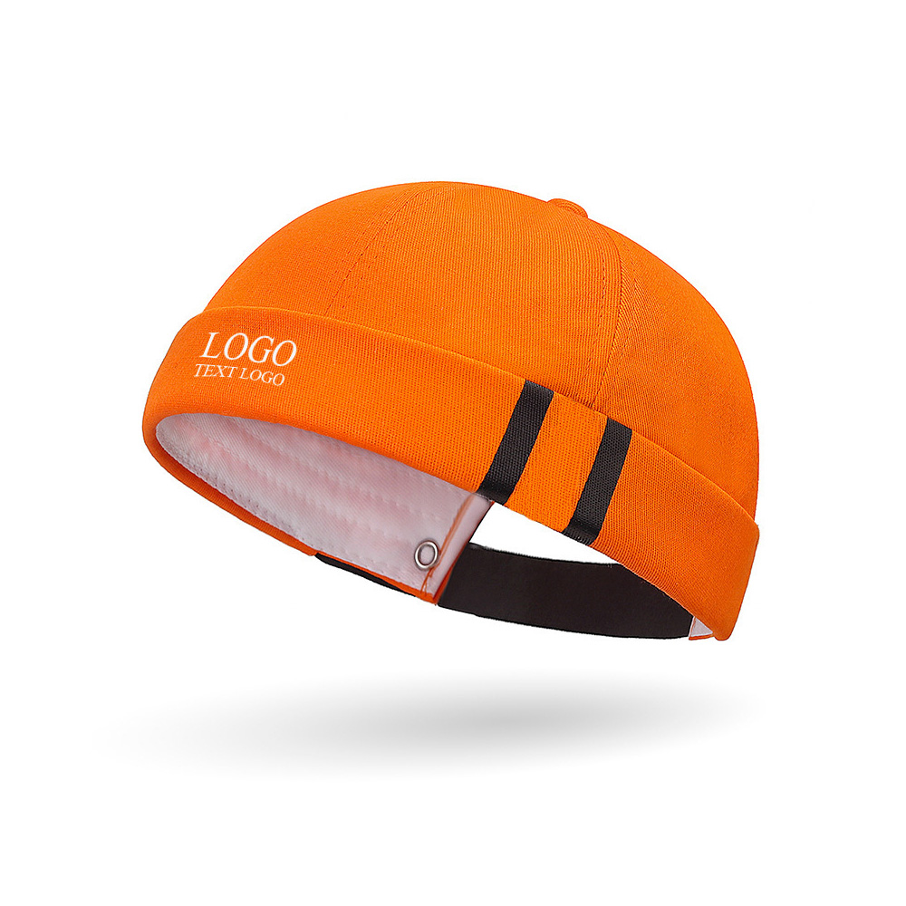Custom Youth Hats Make an Elegant Gift Orange with Logo