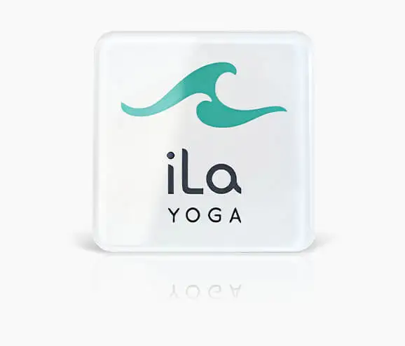 Custom iLa Plastic Name Tag