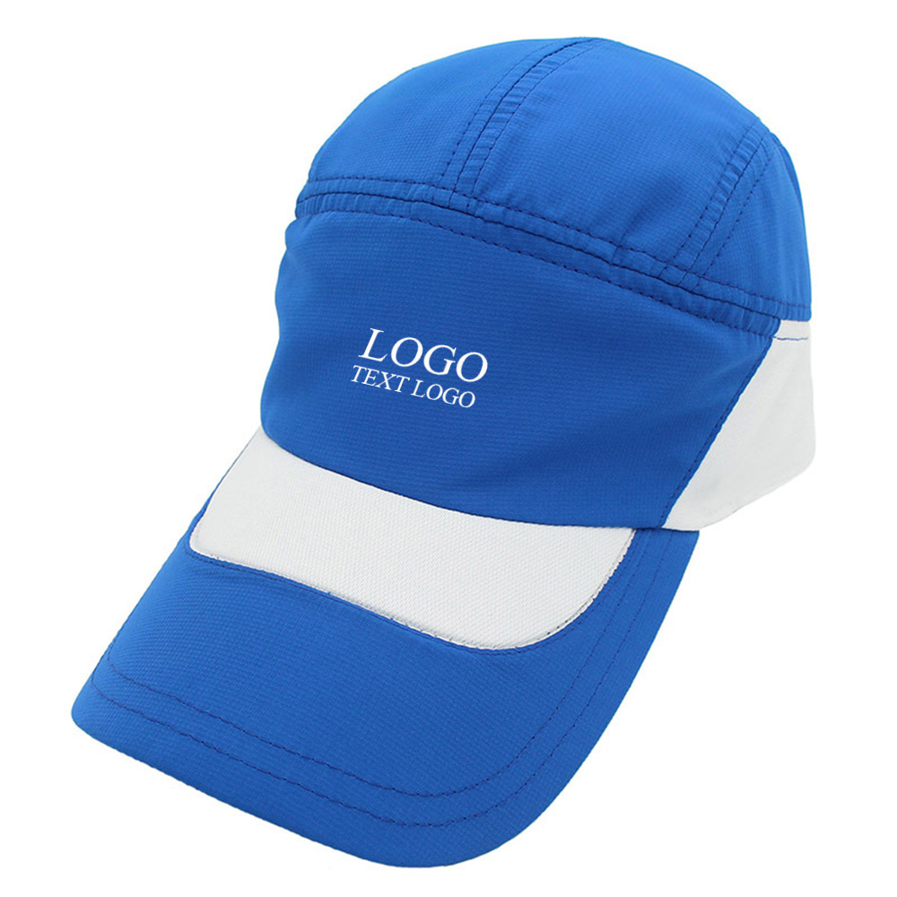 High Quality Breathable Youth Hats Sky Blue with Logo