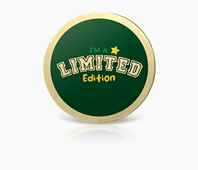 Limited Editition Metal Name Tag