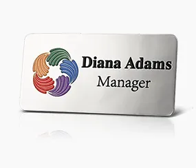 Manager Metal Name Tag