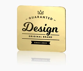 Orioinal Brand Metal Name Tag