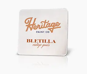 Paint Co Metal Name Tag