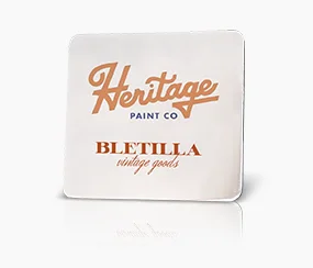 Paint Co Metal Name Tag