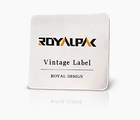Royal Design Metal Name Tag