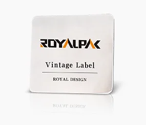 Royal Design Metal Name Tag