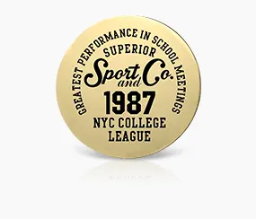 Sport Co Metal Name Tag