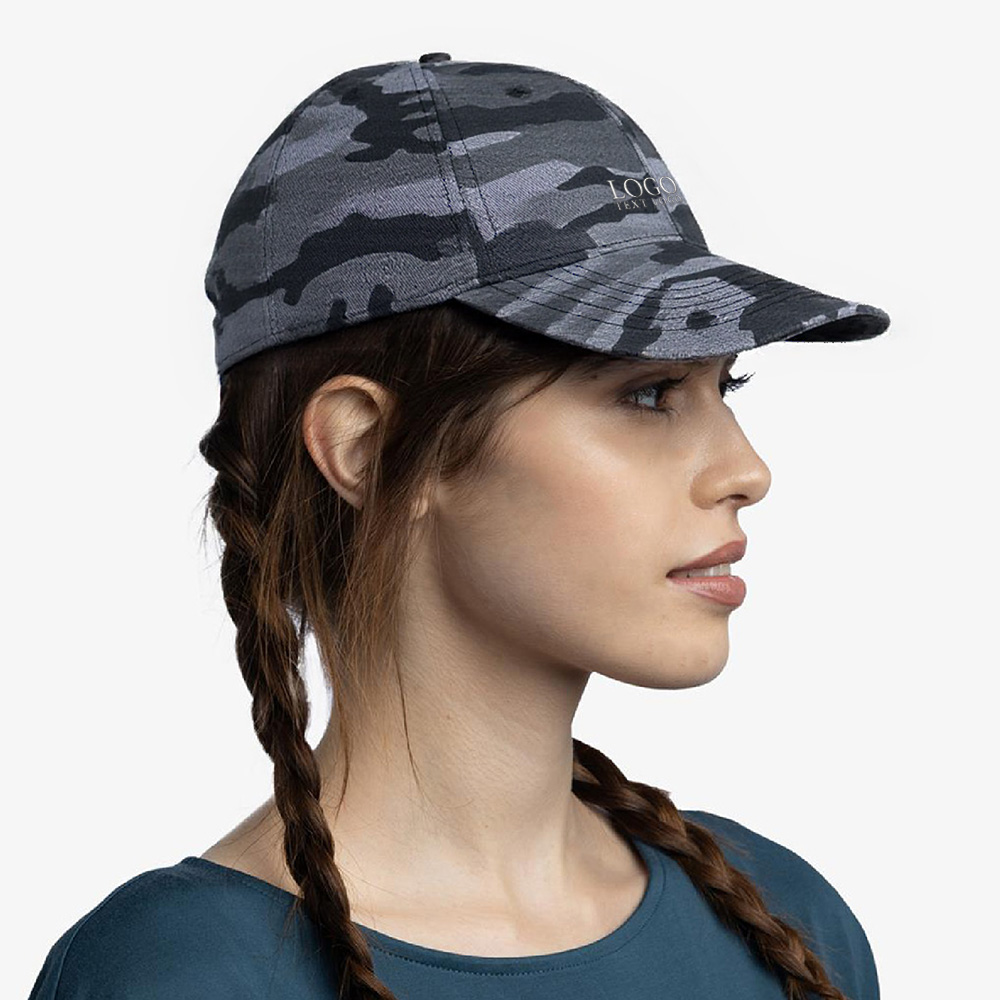 Fashion Camouflage Youth Hats Model Picture