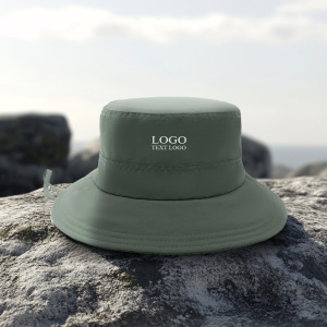 Foldable Breathable Water - repellent Custom Logo Bucket Hat