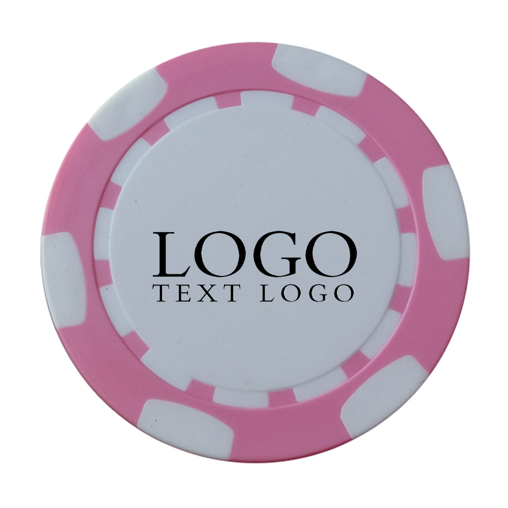 Customizable Poker Chip With Gears