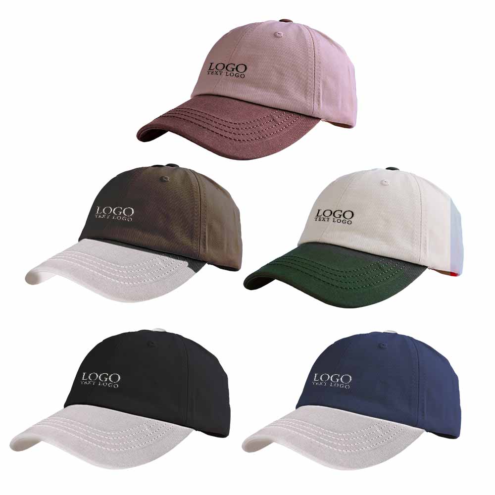 Kids' Two-Tone Baseball Hats sum