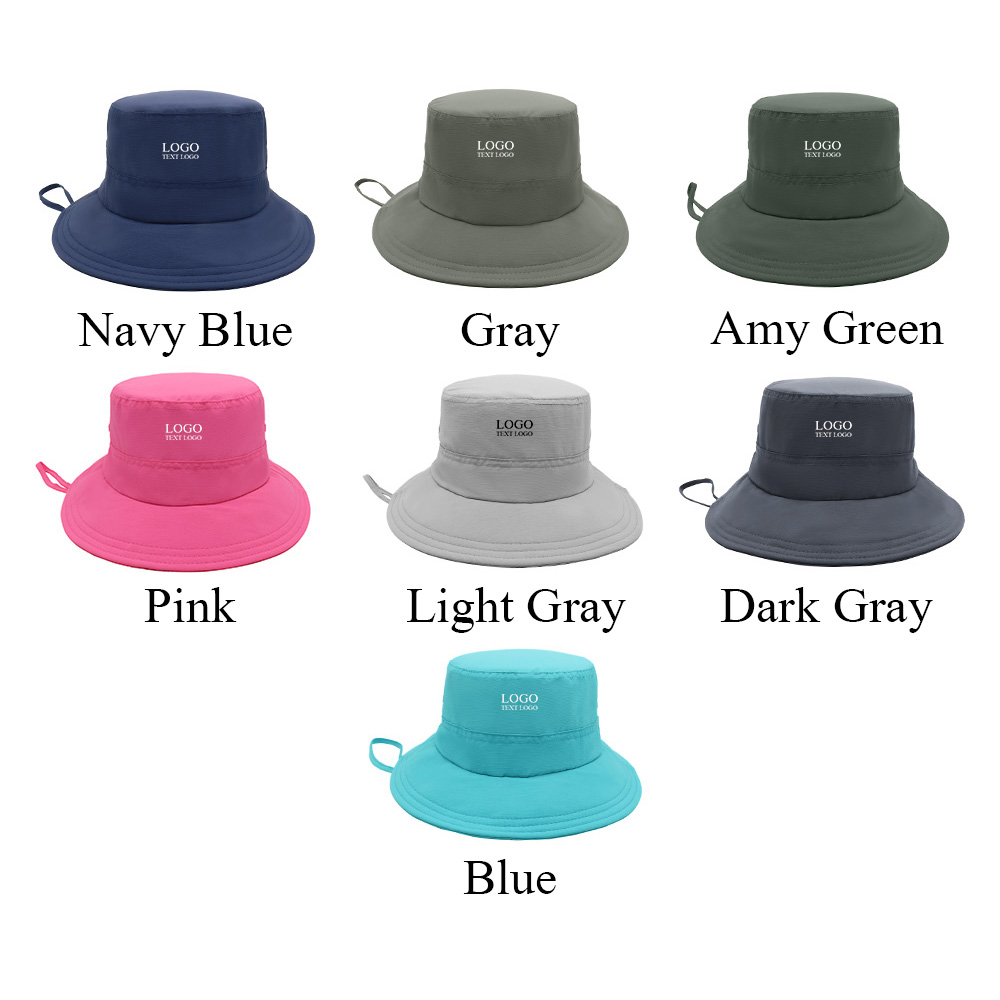 Foldable Breathable Water - repellent Custom Logo Bucket Hat Foldable Breathable Water - repellent Custom Logo Bucket Hat