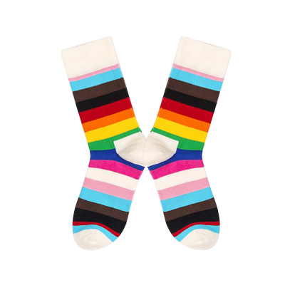 Jacquard Unisex Crew Socks