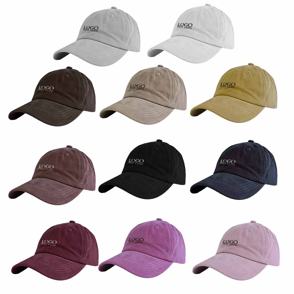 Kids' Washed Soft-Top Brushed Baseball Hat sum