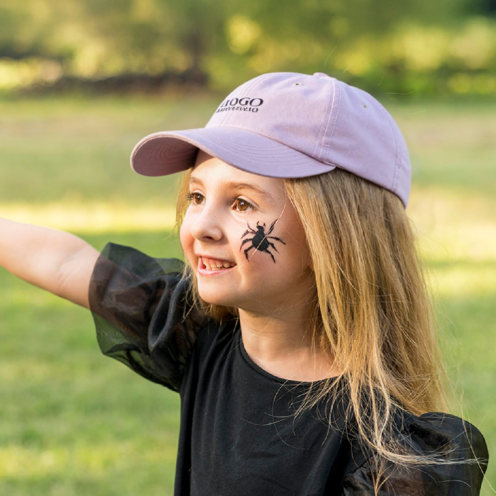 custom Kids' Washed Soft-Top Brushed Baseball Hat