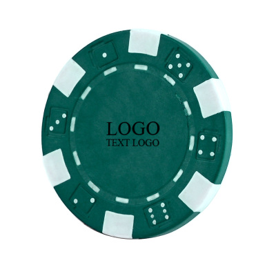 Dice Logo Plastic Poker Chips