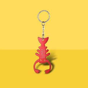 Personalized Lobster Shape Bottle Opener Key Chain