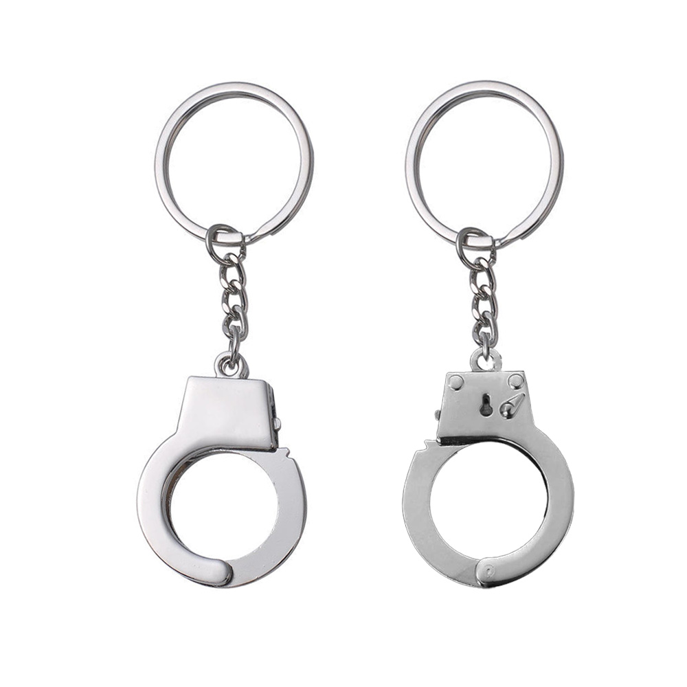 Custom Metal Handcuff Shaped Key Chain