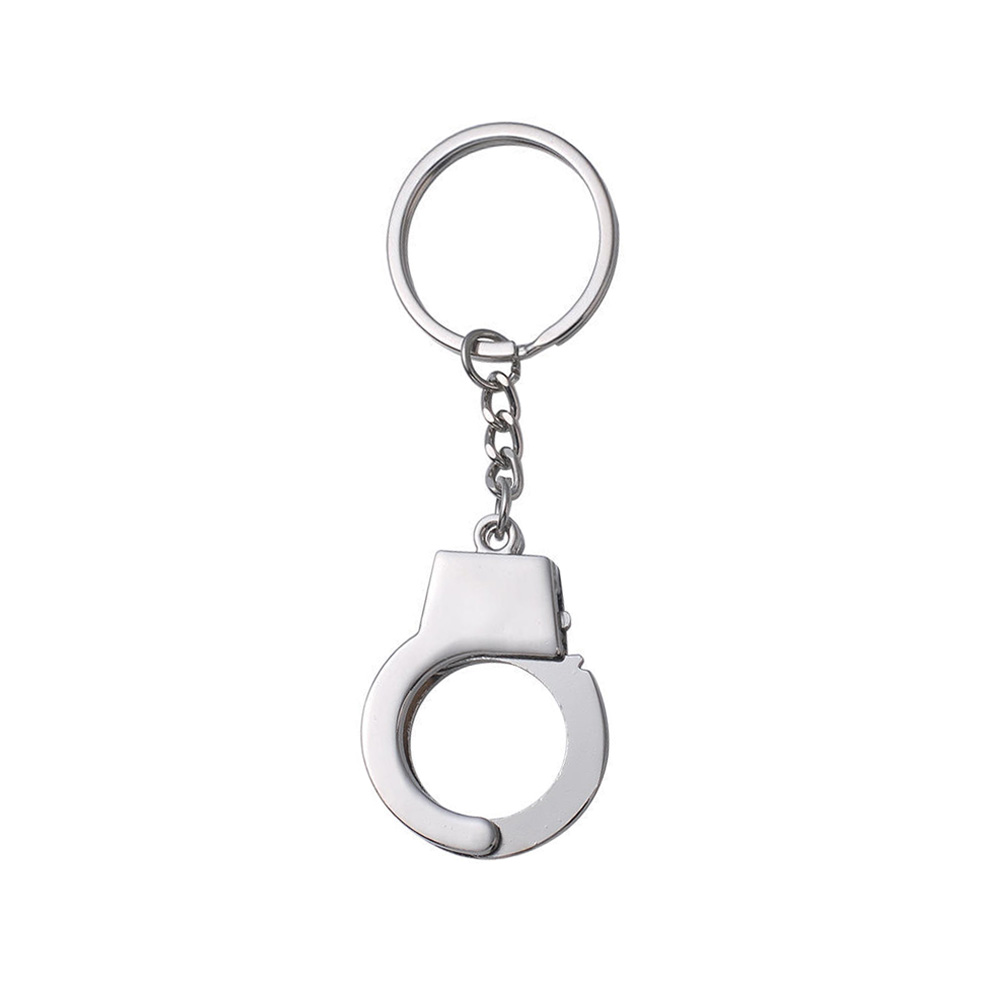 Custom Metal Handcuff Shaped Key Chain