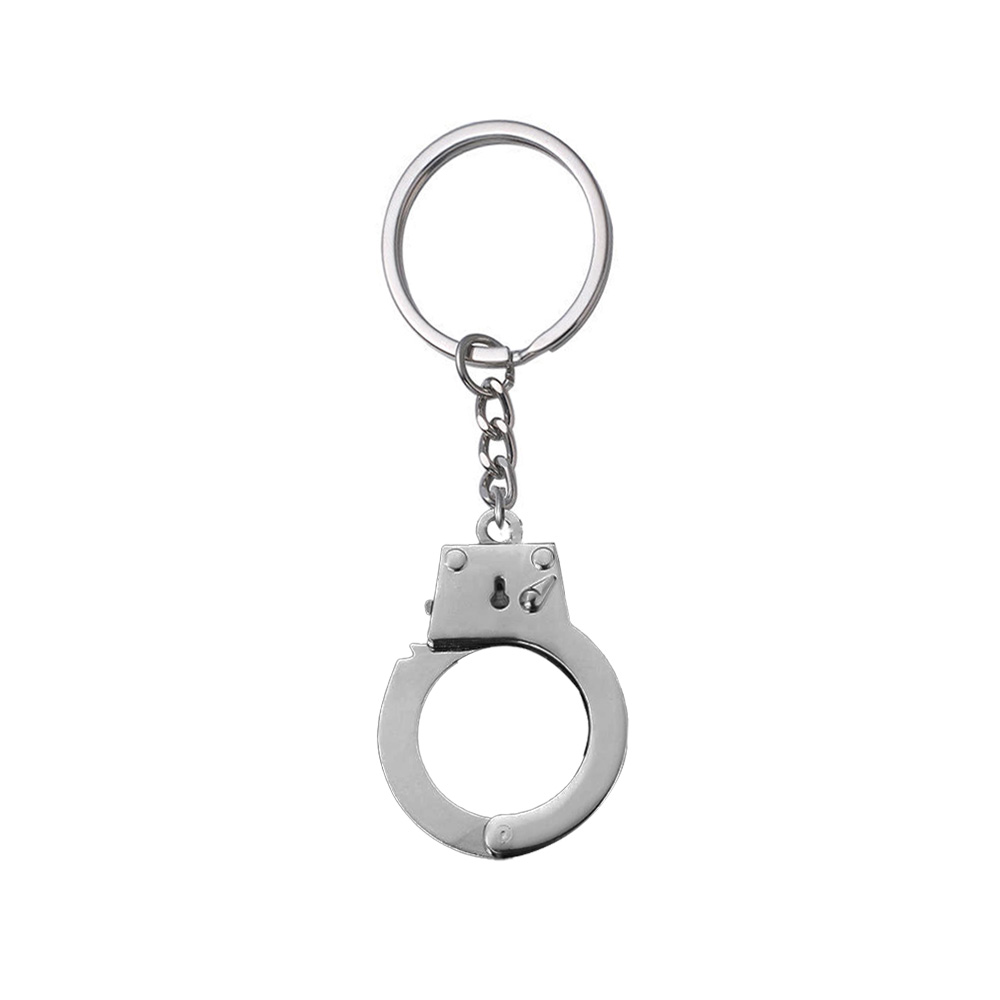 Custom Metal Handcuff Shaped Key Chain