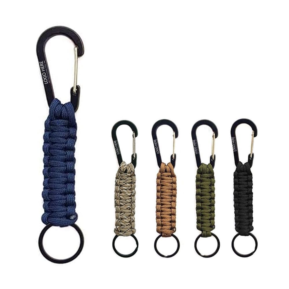 Promo Paracord Keychain With Carabiner With Logo Group_files