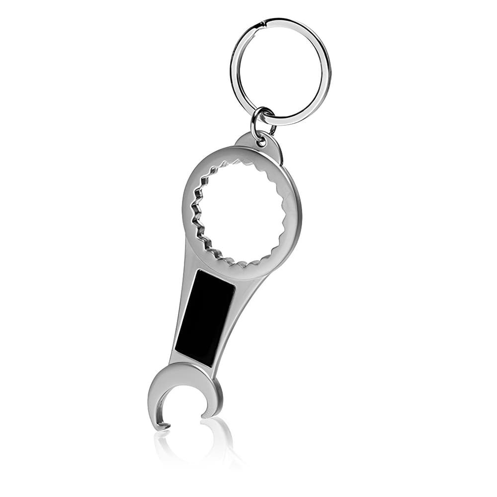 Promotional 2-in-1 Bottle Opener Key Chains