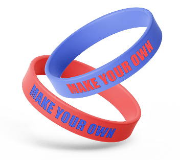 Color Filled Wristbands