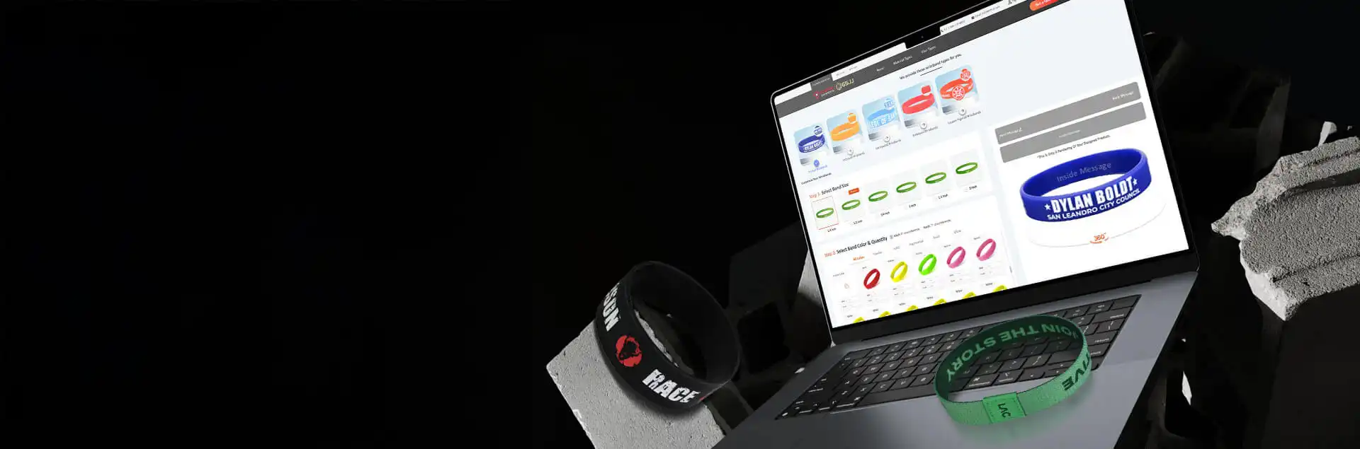 Create Your Custom Wristbands