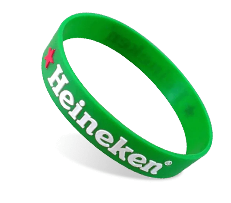 Custom Embossed Printed Wristbands