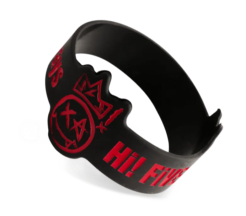 Custom Figured Silicone Wristbands