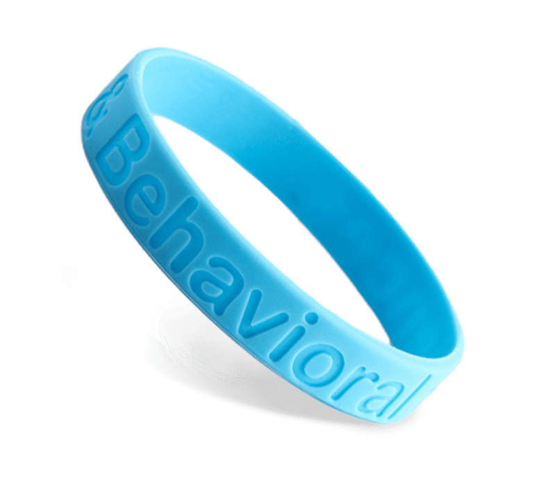 Custom Embossed Wristbands