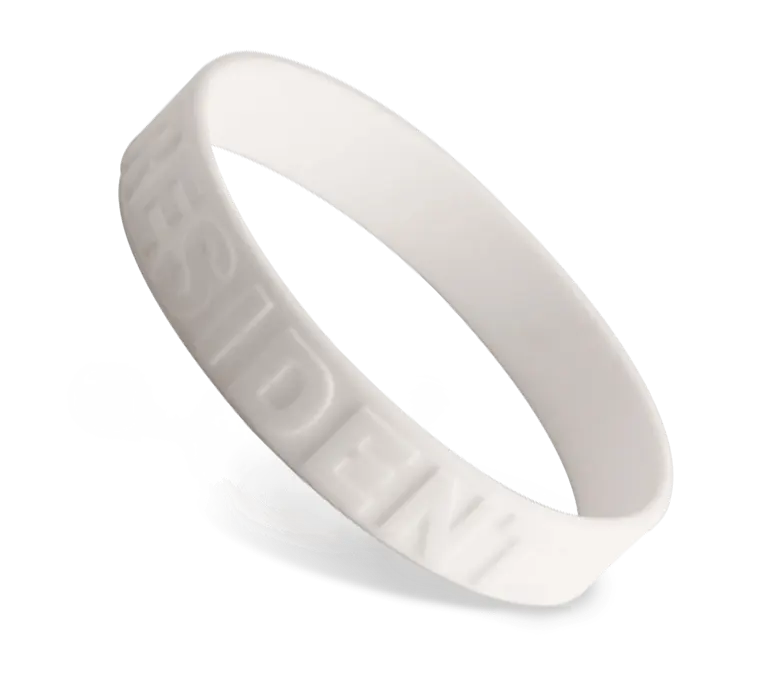 Embossed Wristbands