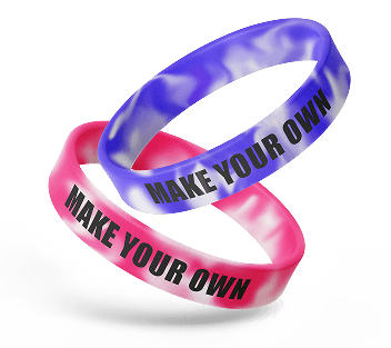 Swirled Wristbands